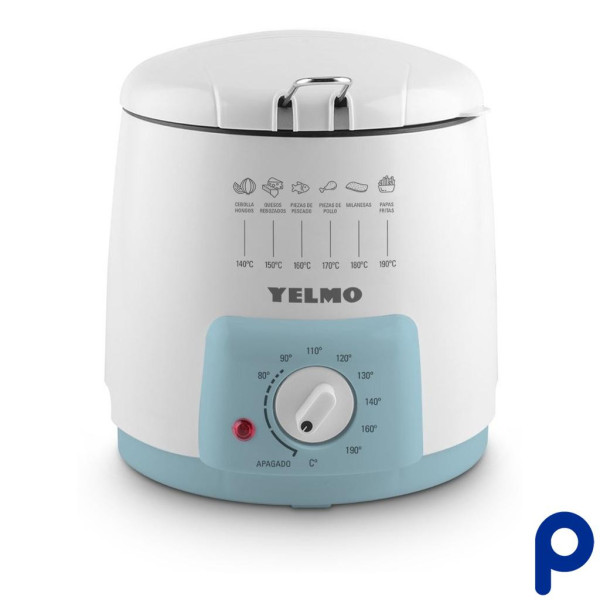 Freidora de 0.9L YELMO FR-7300 con potencia de 220V