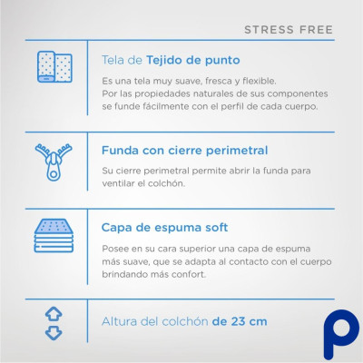 "Transforma Tus Noches: Colchón Suavestar Stress Free, Salud y Confort