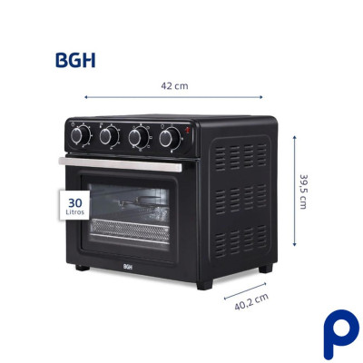 "Revolutioná tu Cocina: Horno BGH BHE30FN24T - Salud y Sabor"