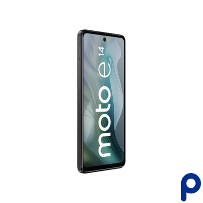 "Moto e14: Tu Cine Portátil con Sonido Dolby y Pantalla HD+"