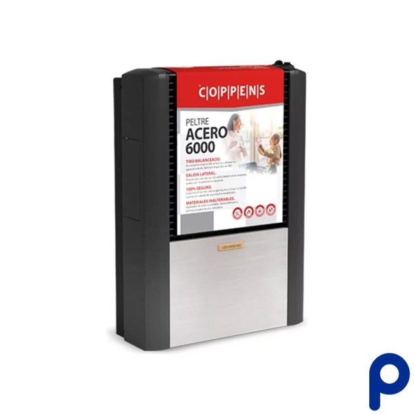 Calefactor de 6000 TBU con salida izquierda COPPENS