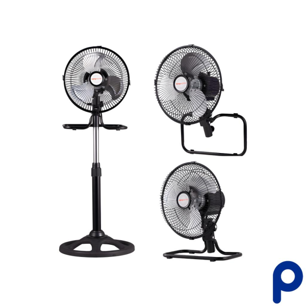 Ventilador 3 en 1 de 10 pulgadas con diámetro de 1', KANJI, modelo KJH-FH1306