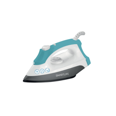 Plancha Seca Smartlife 1200W Base Antiadherente (SL-DI2386)