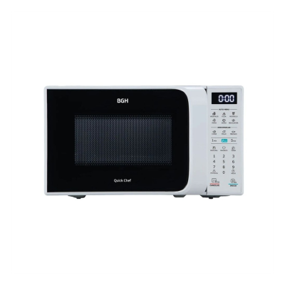 Microondas Digital BGH Quick Chef 20 Litros Blanco (B120DB20I)