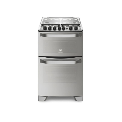 Cocina Electrolux 56DXQ Doble Horno Acero Inoxidable 56 cm Multigas