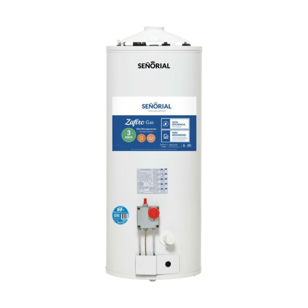 Termotanque Multigas SEÑORIAL Zafiro TSZP-50 de 50 L