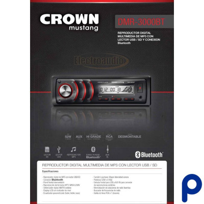 **Revolutionize tu Manejo: Crown Mustang DMR-3000BT para Viajes Inolvi